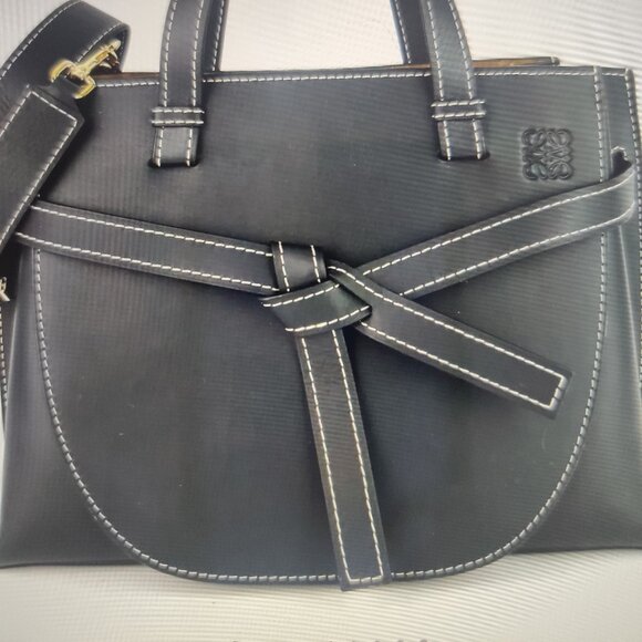Loewe Handbags - Loewe Gate Top Handle Calf Leather Tote